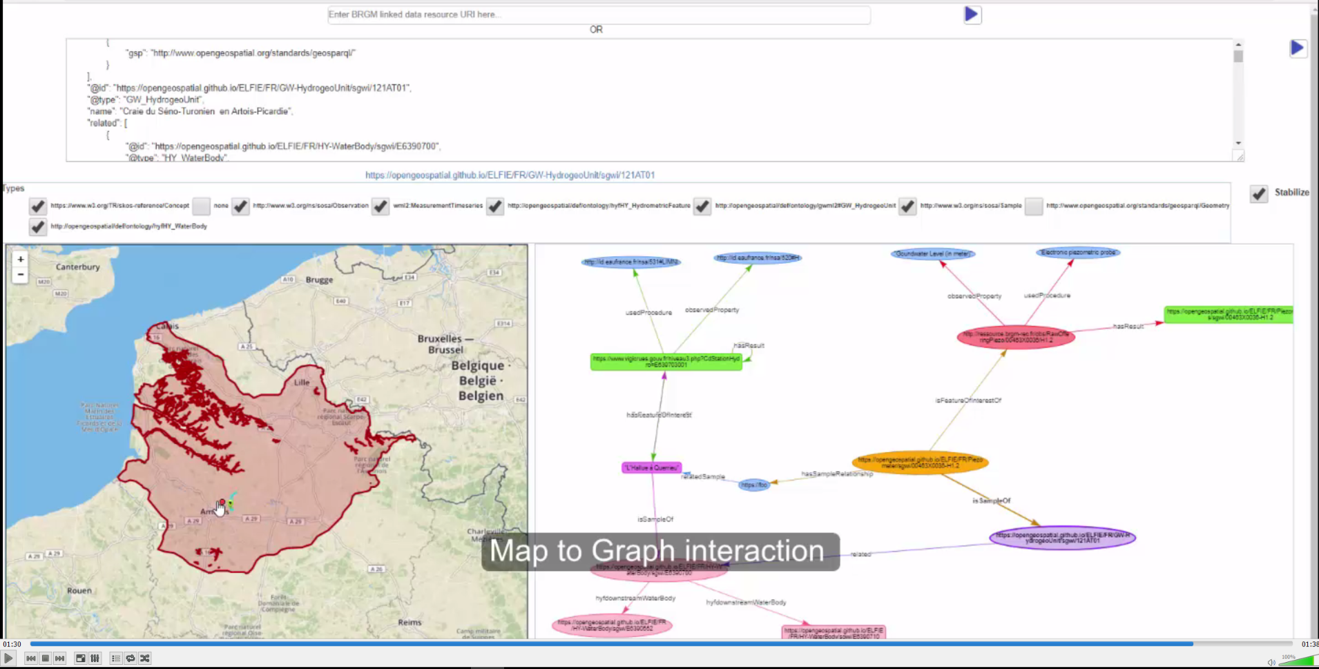 Screenshot1 of Surface-ground water networks interaction Demo 
