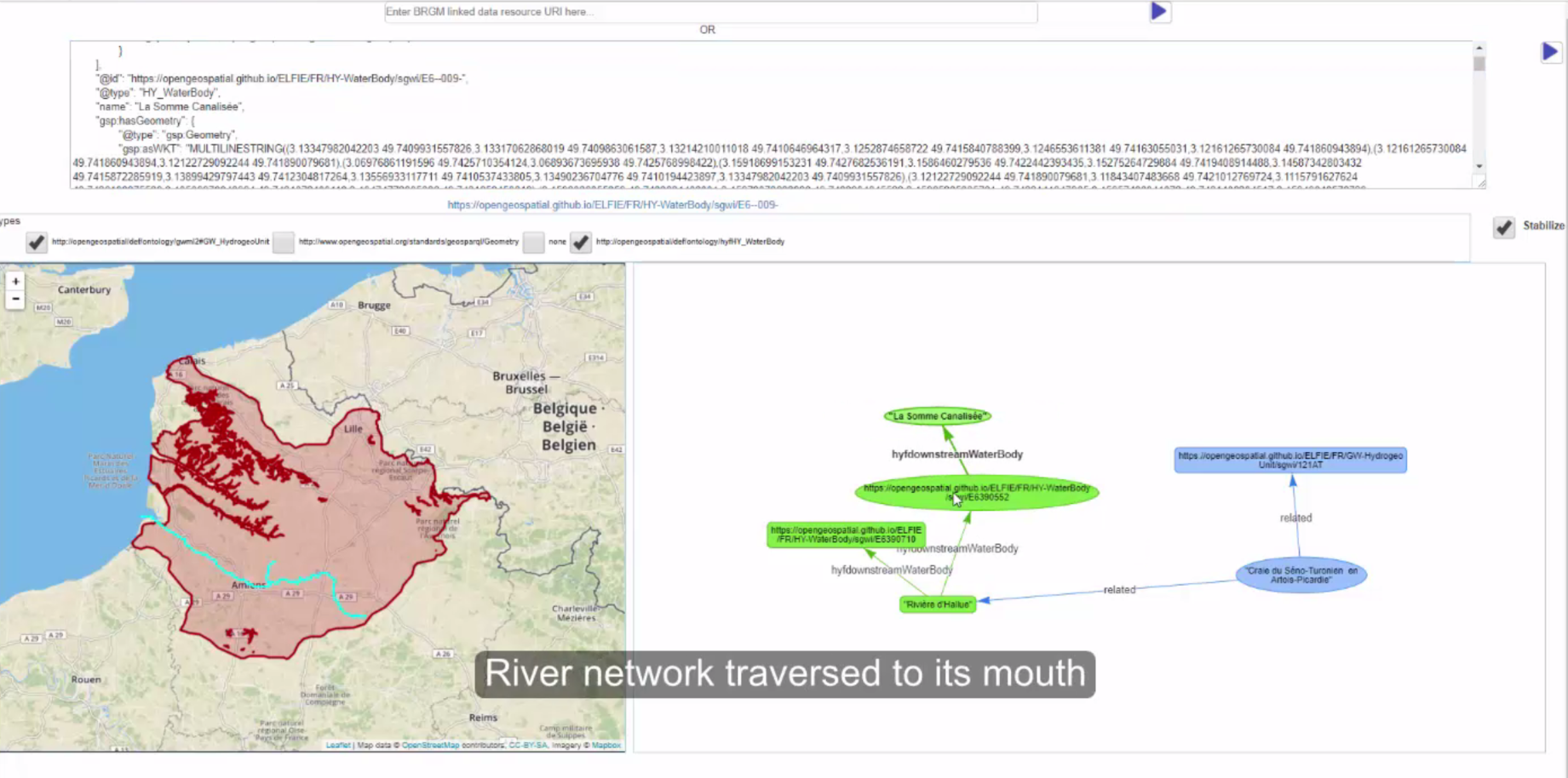 Screenshot2 of Surface-ground water networks interaction Demo 